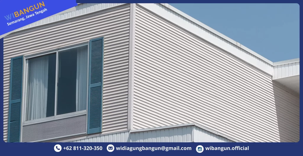 pasang wall cladding