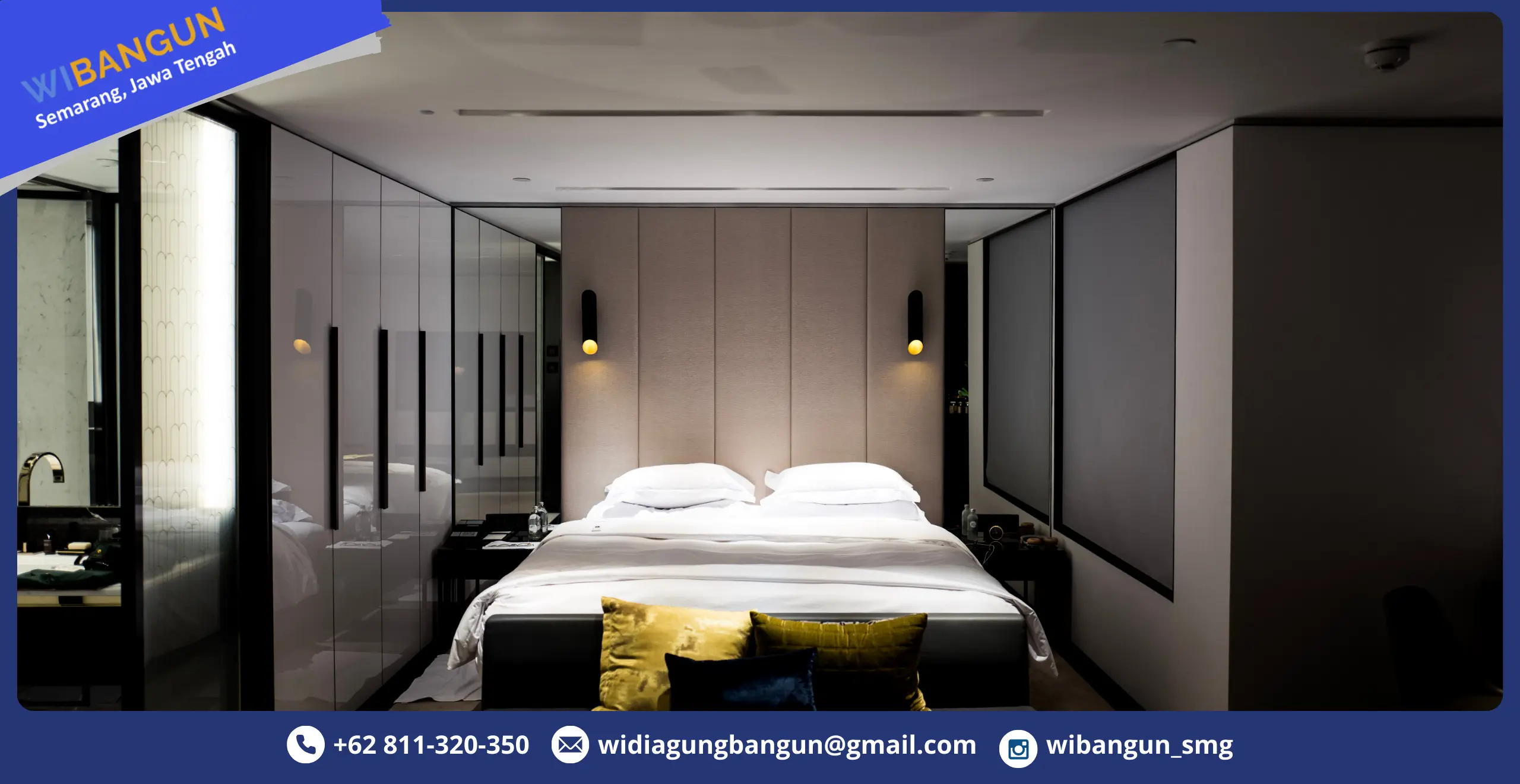 kamar tidur industrial wibangun