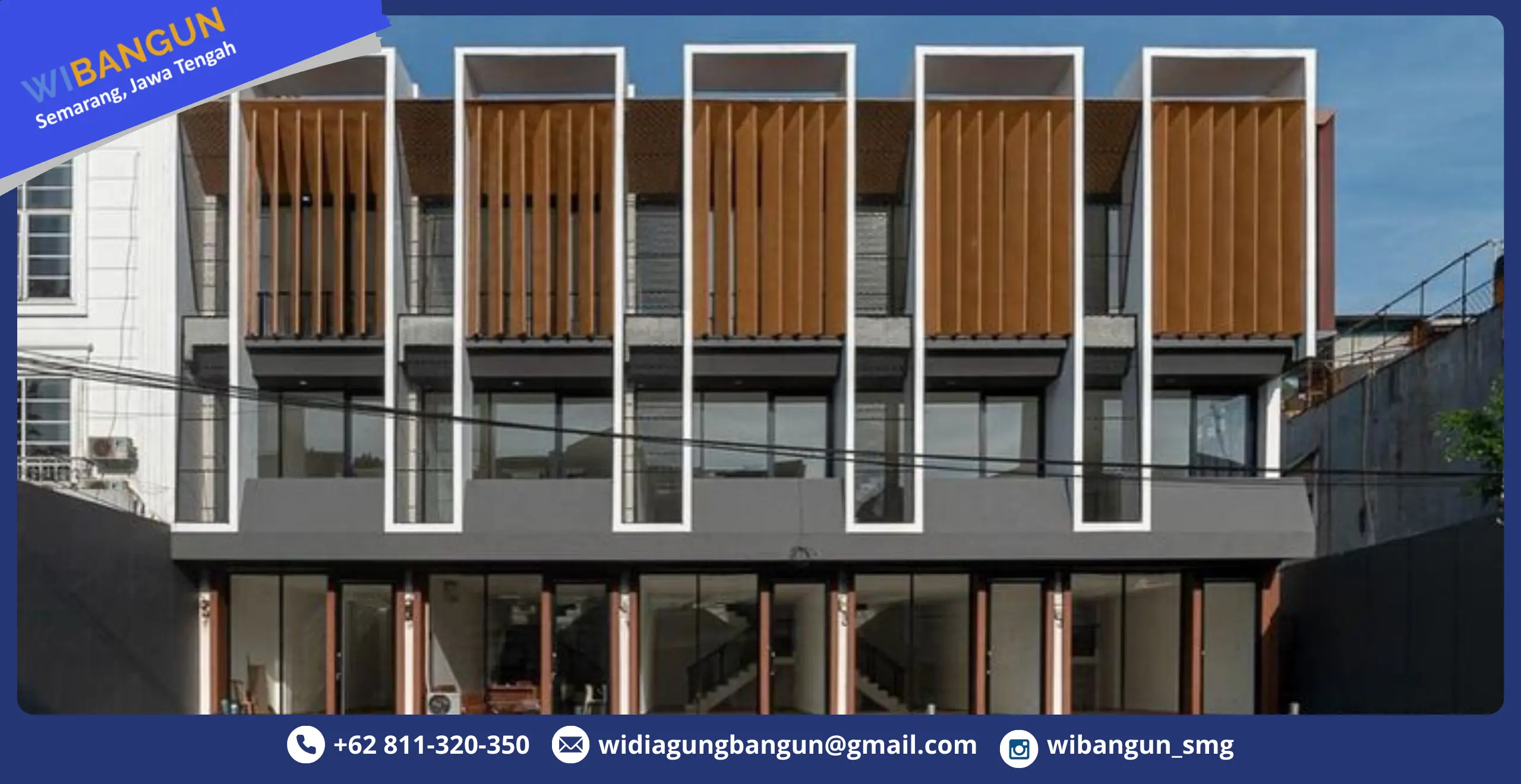 desain ruko kekinian