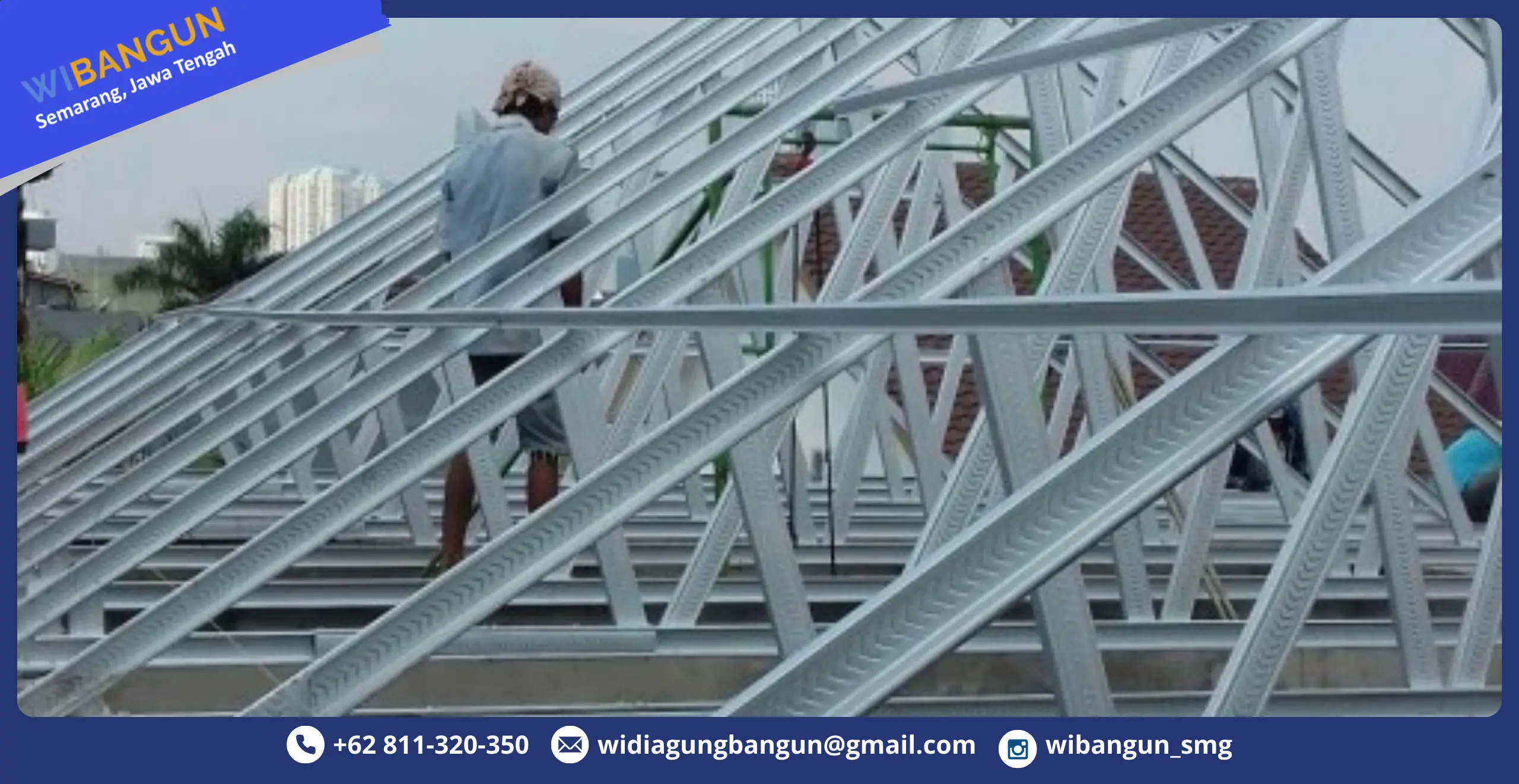 pasang atap baja ringan