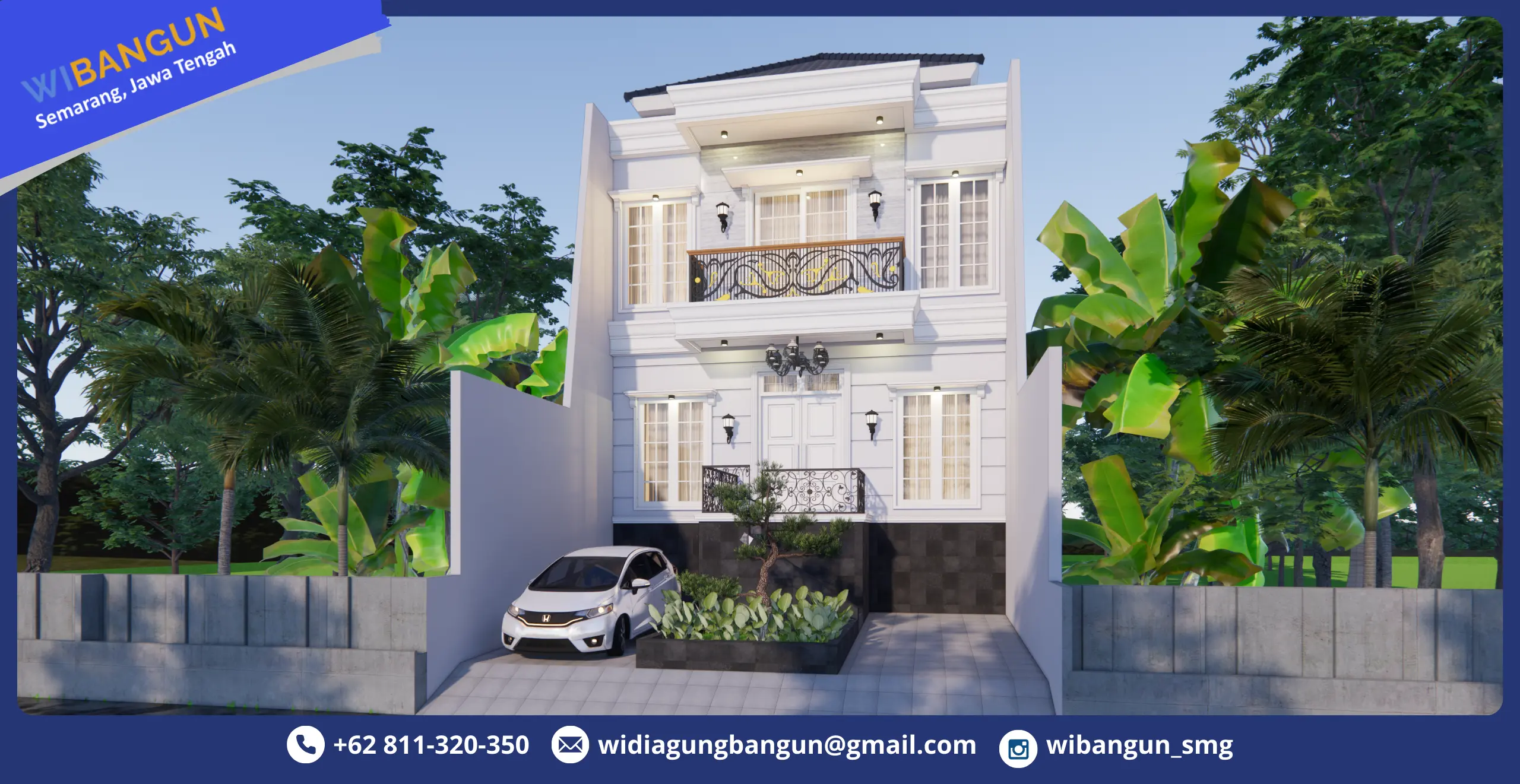 desain rumah klasik