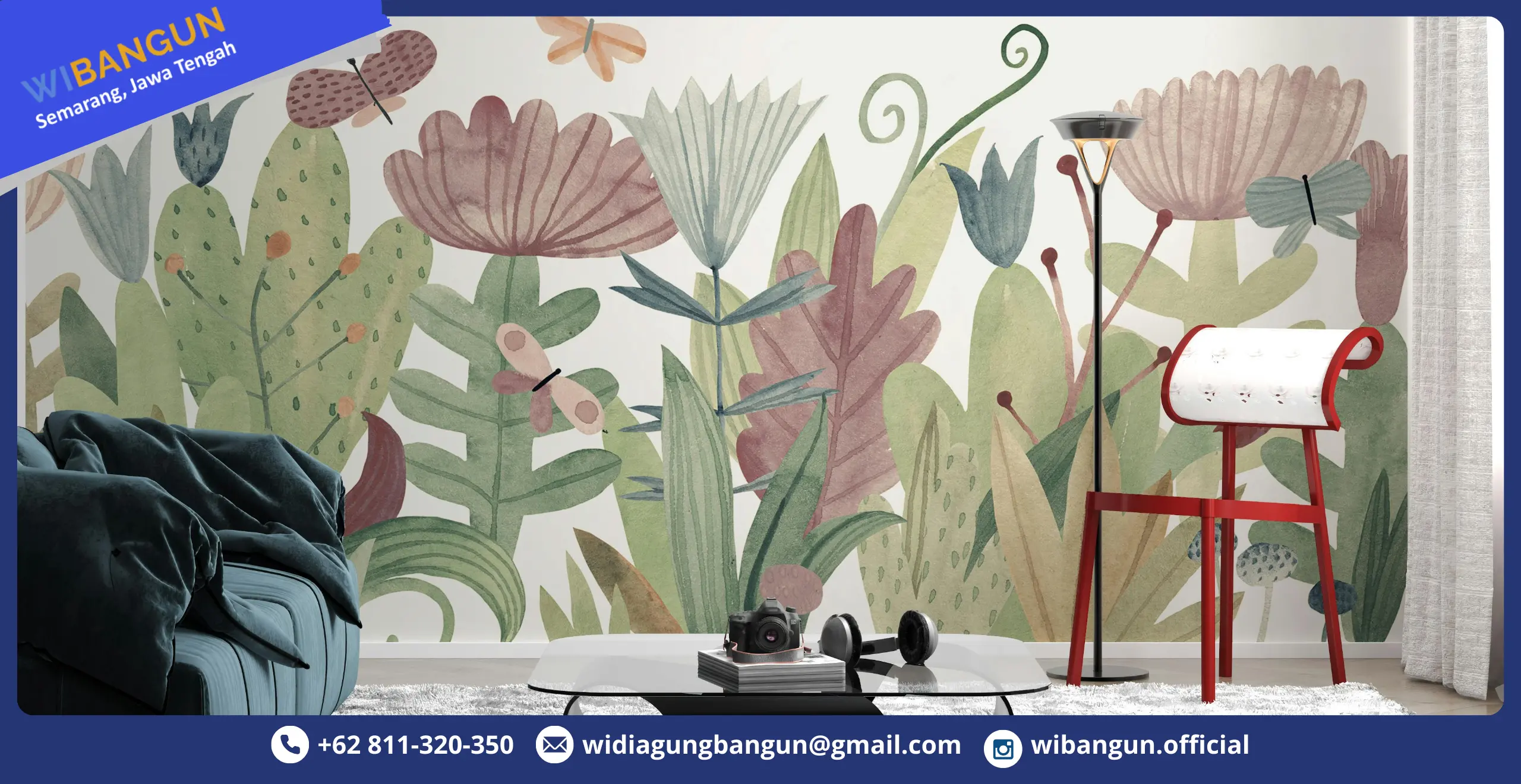 pasang wallpaper vinyl