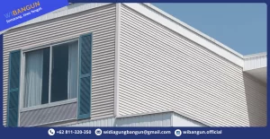 pasang wall cladding