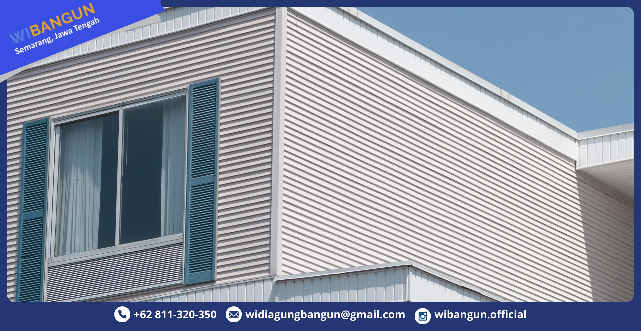 pasang wall cladding