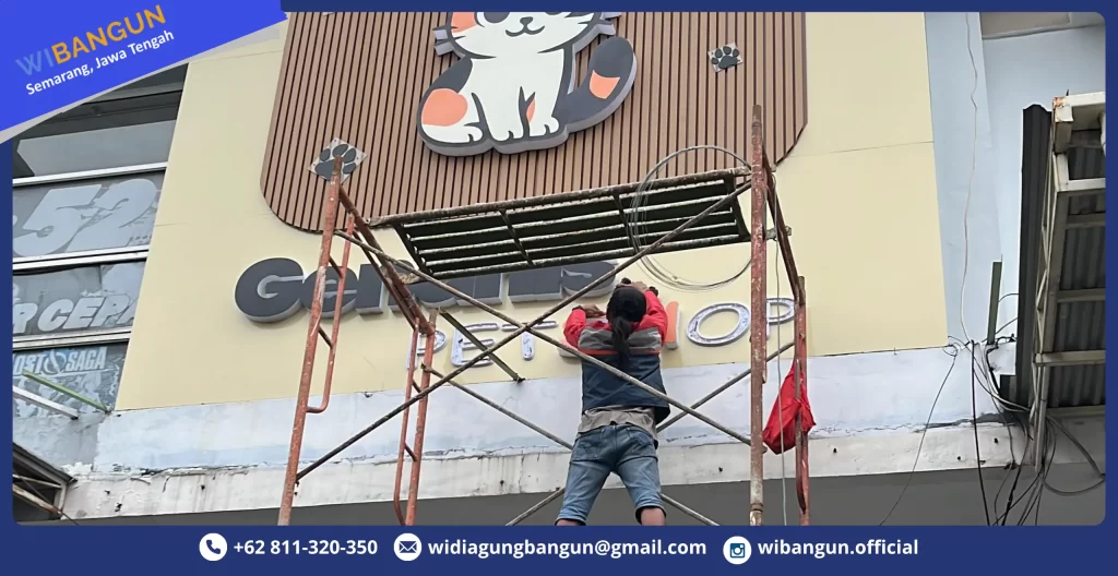 renovasi fasad gedung